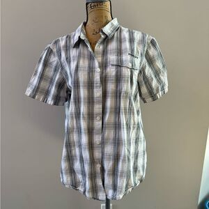 Oakley Plaid button up shirt